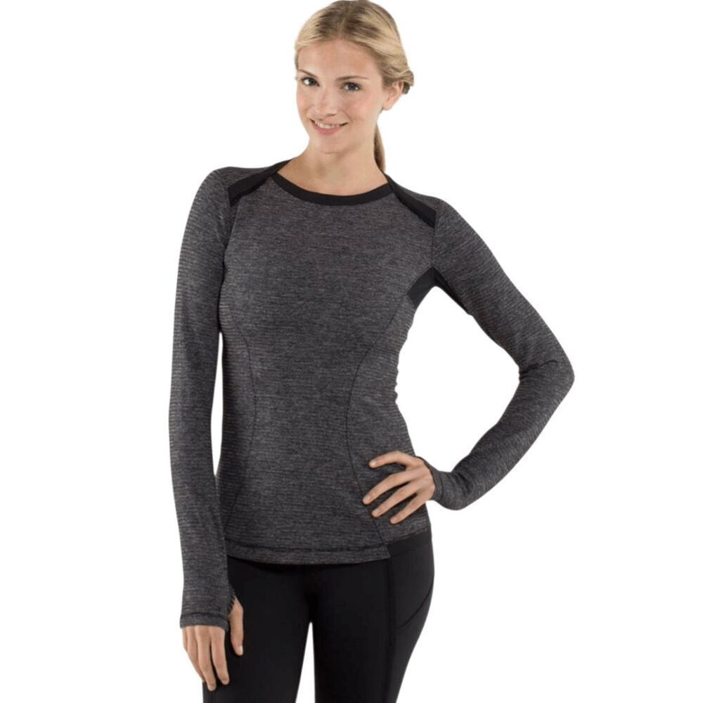 LULULEMON ATHLETICA Base Runner Long Sleeve Size 4